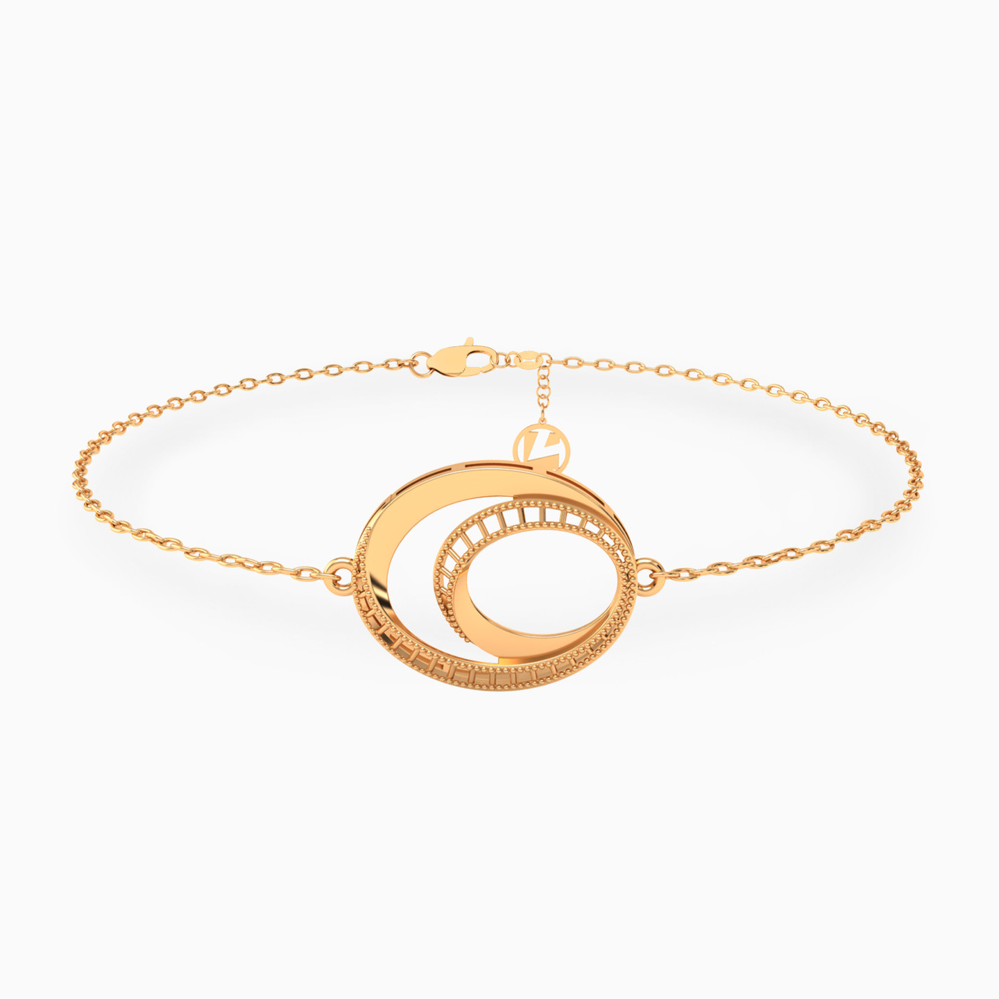 طقم ذهب كامل بيضاوي عيار 21 قيراط (4 قطع) - 3 طقم ذهب كامل بيضاوي عيار 21 قيراط (4 قطع) - 3