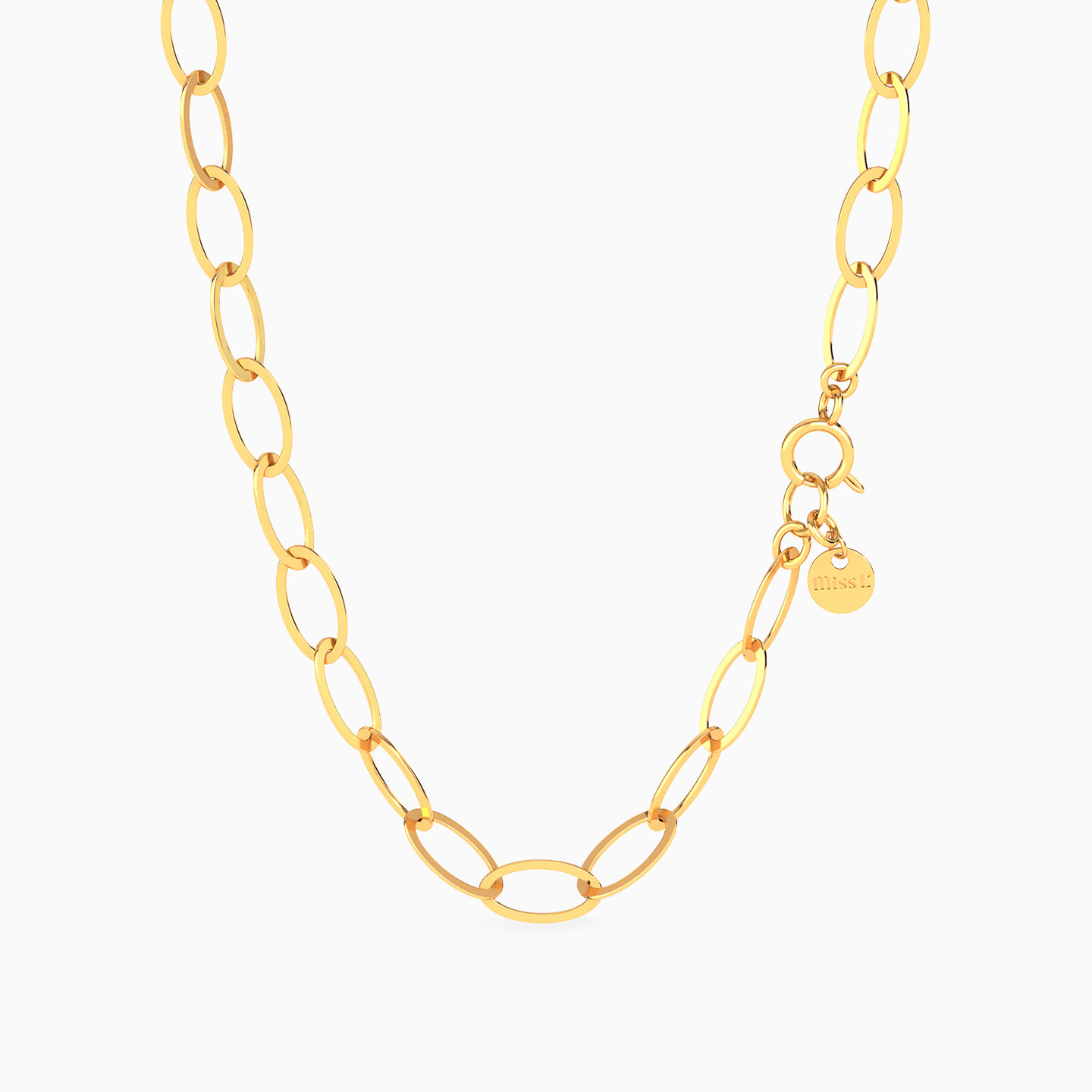Chain Necklace in 18K Gold