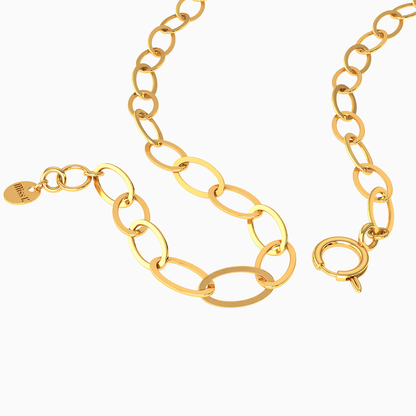 Chain Necklace in 18K Gold - 2