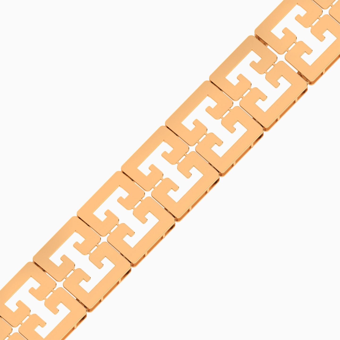 Chain Bracelet in 21K Gold - 2 Chain Bracelet in 21K Gold - 2