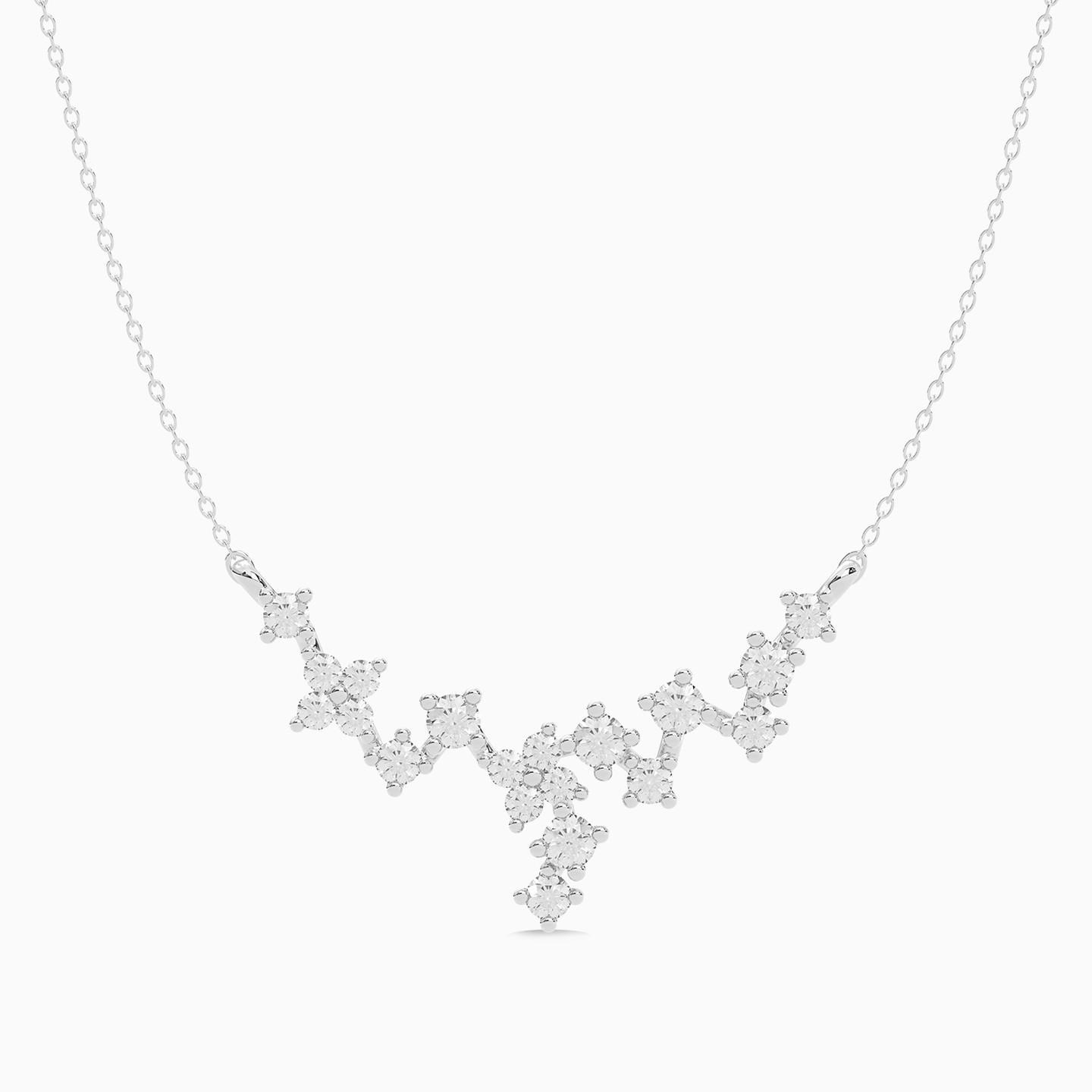 Floral Diamond Pendant in 18K Gold Floral Diamond Pendant in 18K Gold