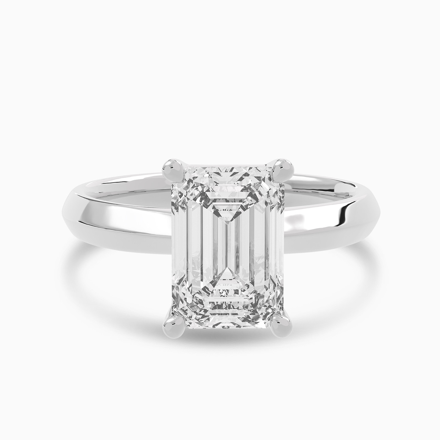 2.01 CT Baguette Lab Grown Diamond Ring in 18K Gold 2.01 CT Baguette Lab Grown Diamond Ring in 18K Gold