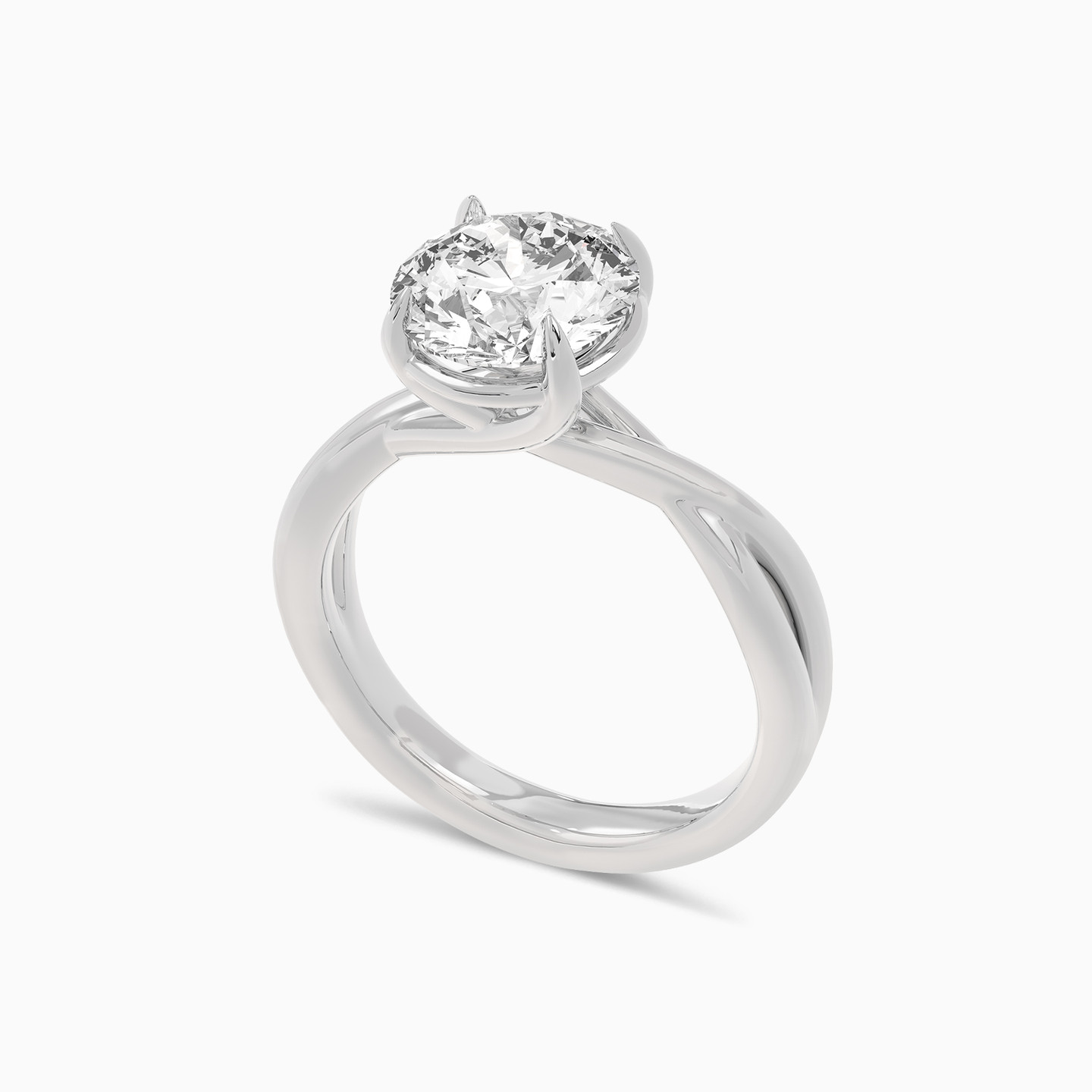 3.01 قيراط خاتم سوليتير ذهب عيار 18 قيراط مزين بألماس مختبرات - 2 3.01 قيراط خاتم سوليتير ذهب عيار 18 قيراط مزين بألماس مختبرات - 2