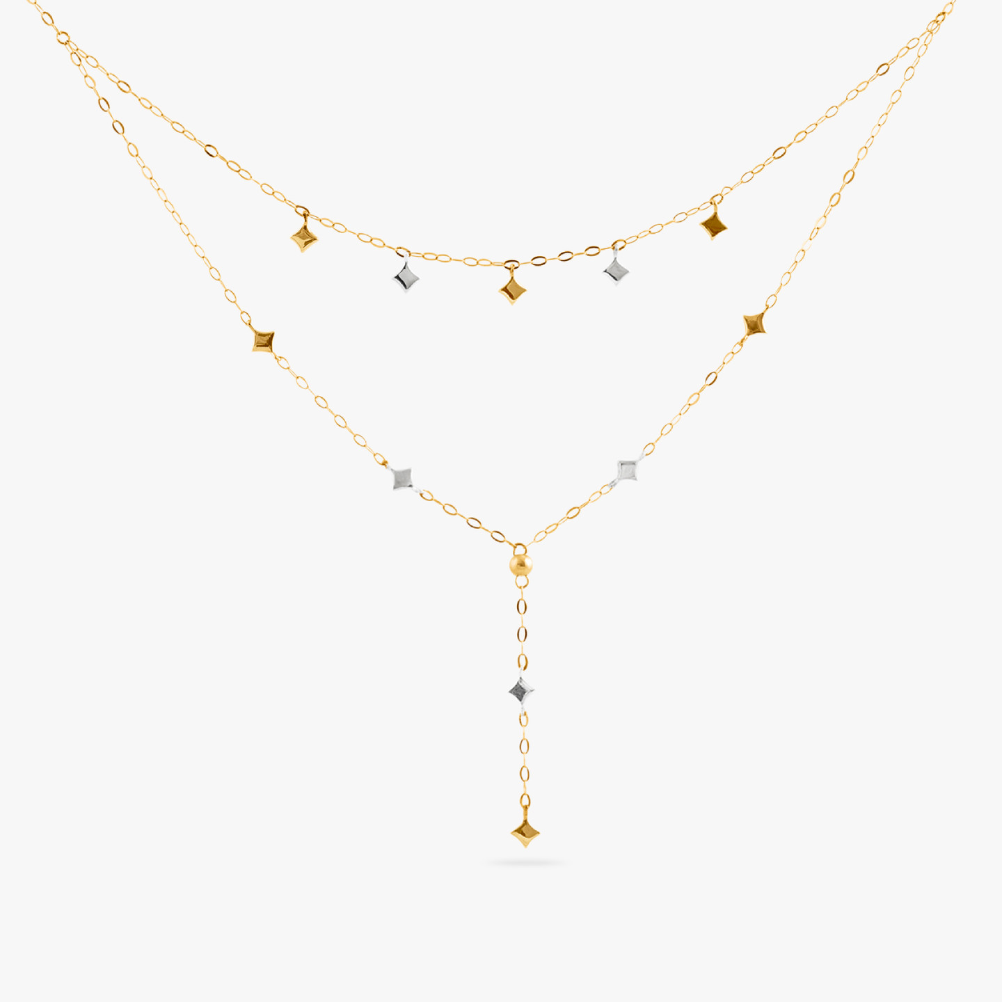 18K Gold Layered Necklace