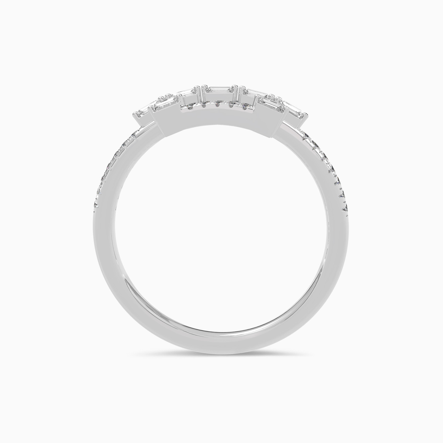 Diamond Ring In 18K Gold - 4 Diamond Ring In 18K Gold - 4