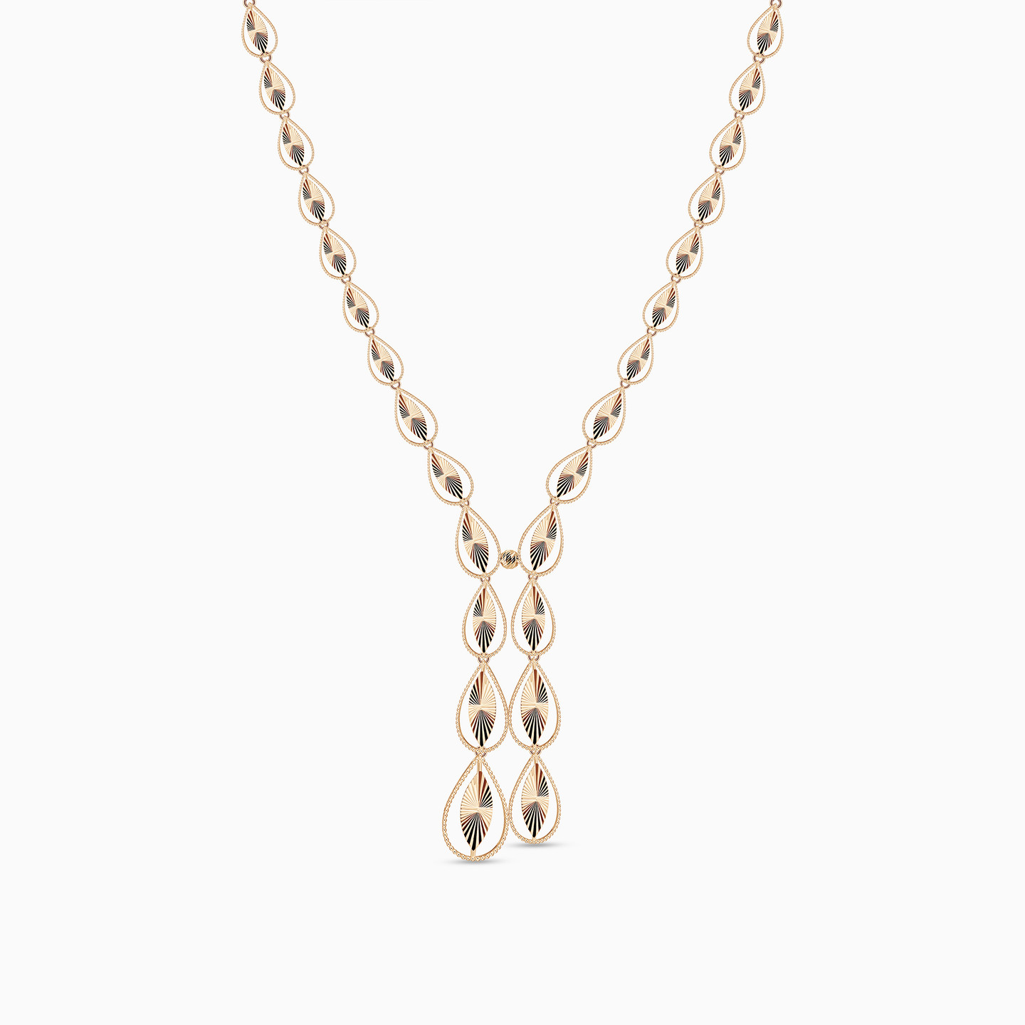 طقم مجوهرات ذهب شكل شكل قطرة عيار 21 قيراط (4 قطع) - 2 طقم مجوهرات ذهب شكل شكل قطرة عيار 21 قيراط (4 قطع) - 2
