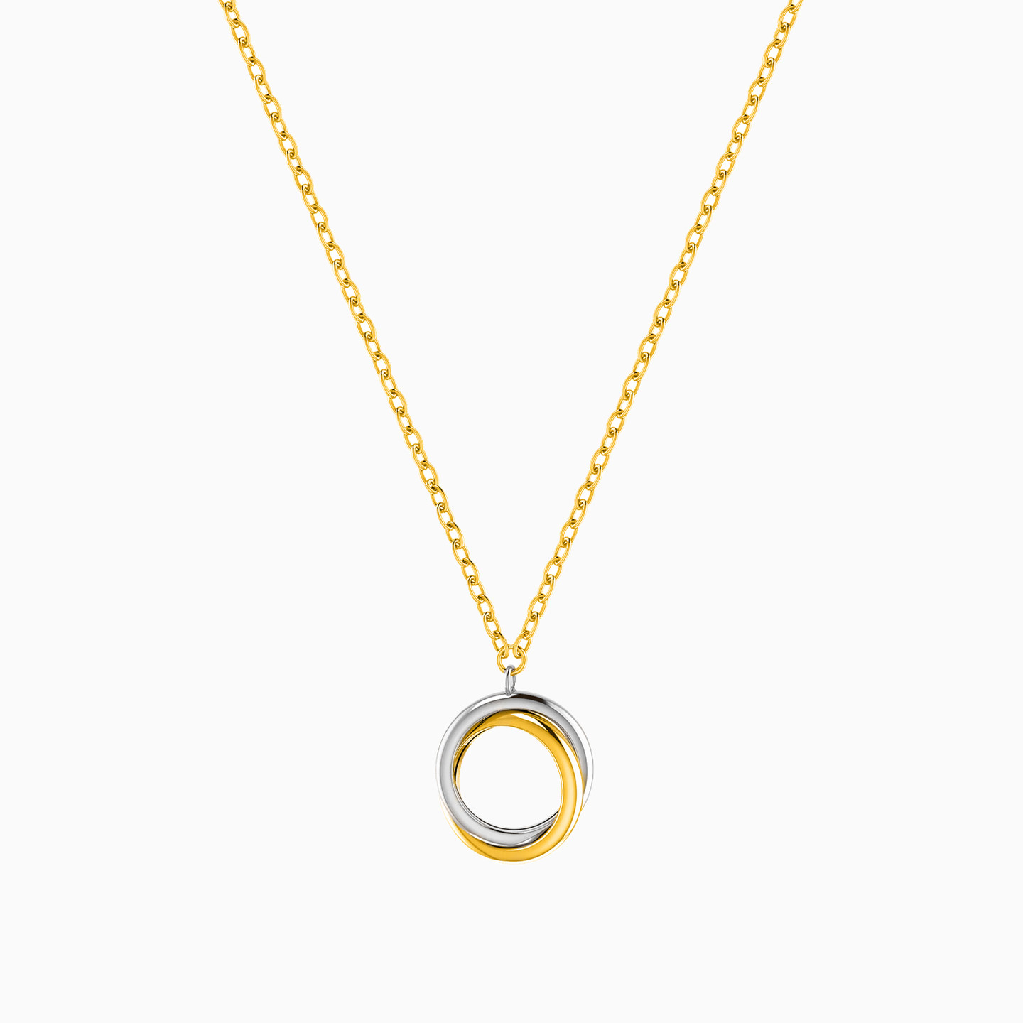 18K Gold Pendant Necklace - 2