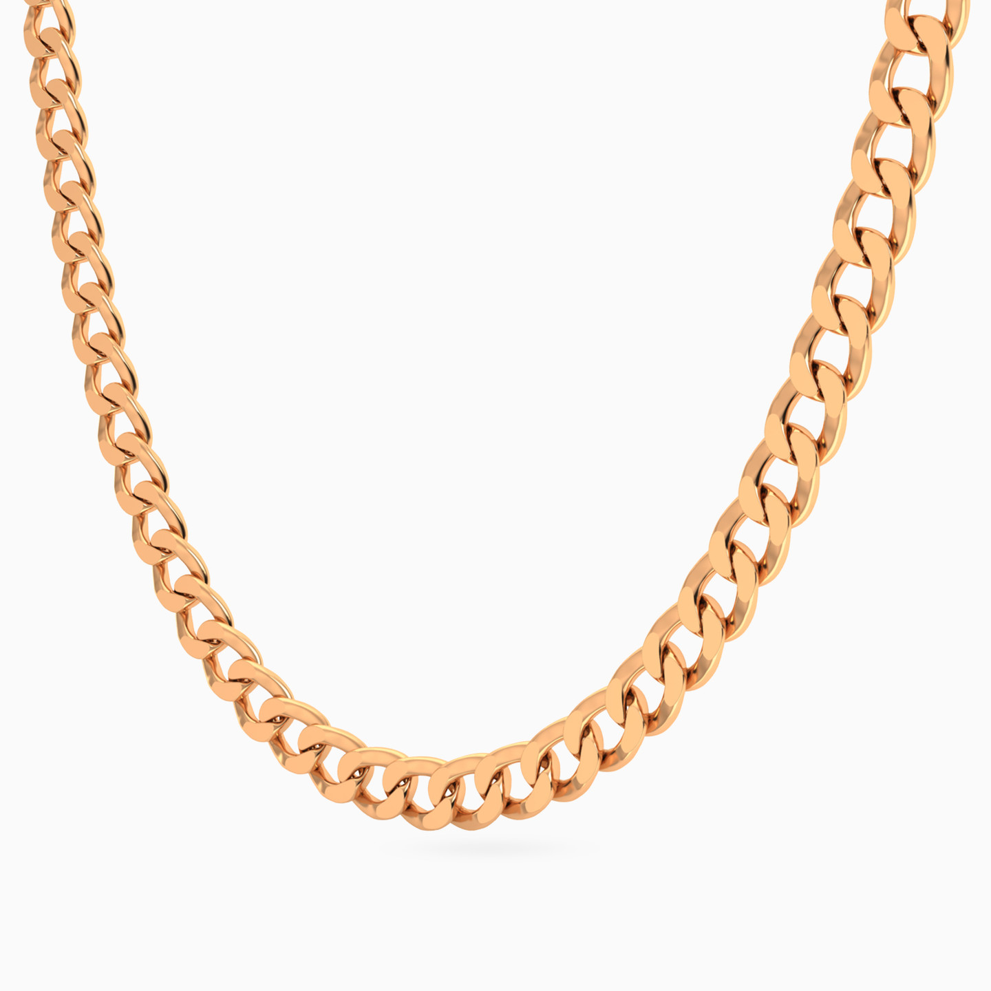 Link Necklace in 21K Gold - 2