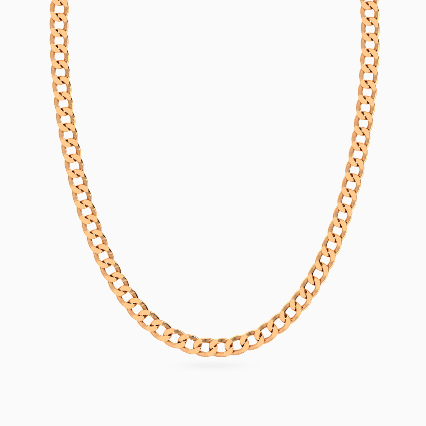 Link Necklace in 21K Gold - 3