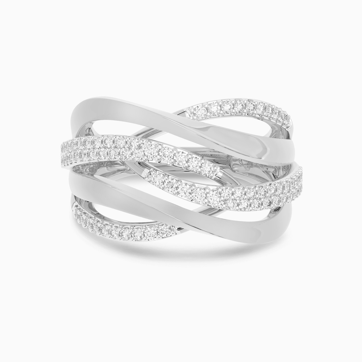 Statement Diamond Ring in 18K Gold Statement Diamond Ring in 18K Gold