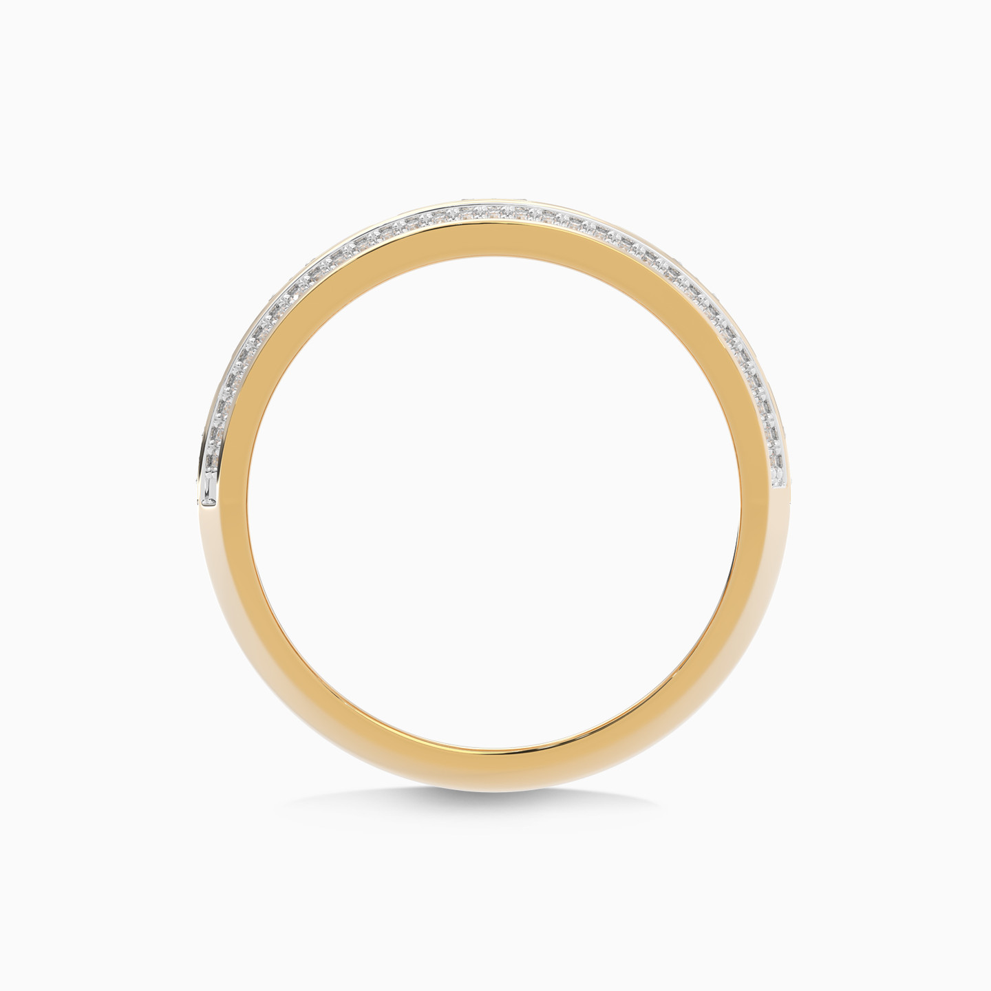 Hexagon Black Stone & Diamond Ring In 18K Gold - 3 Hexagon Black Stone & Diamond Ring In 18K Gold - 3