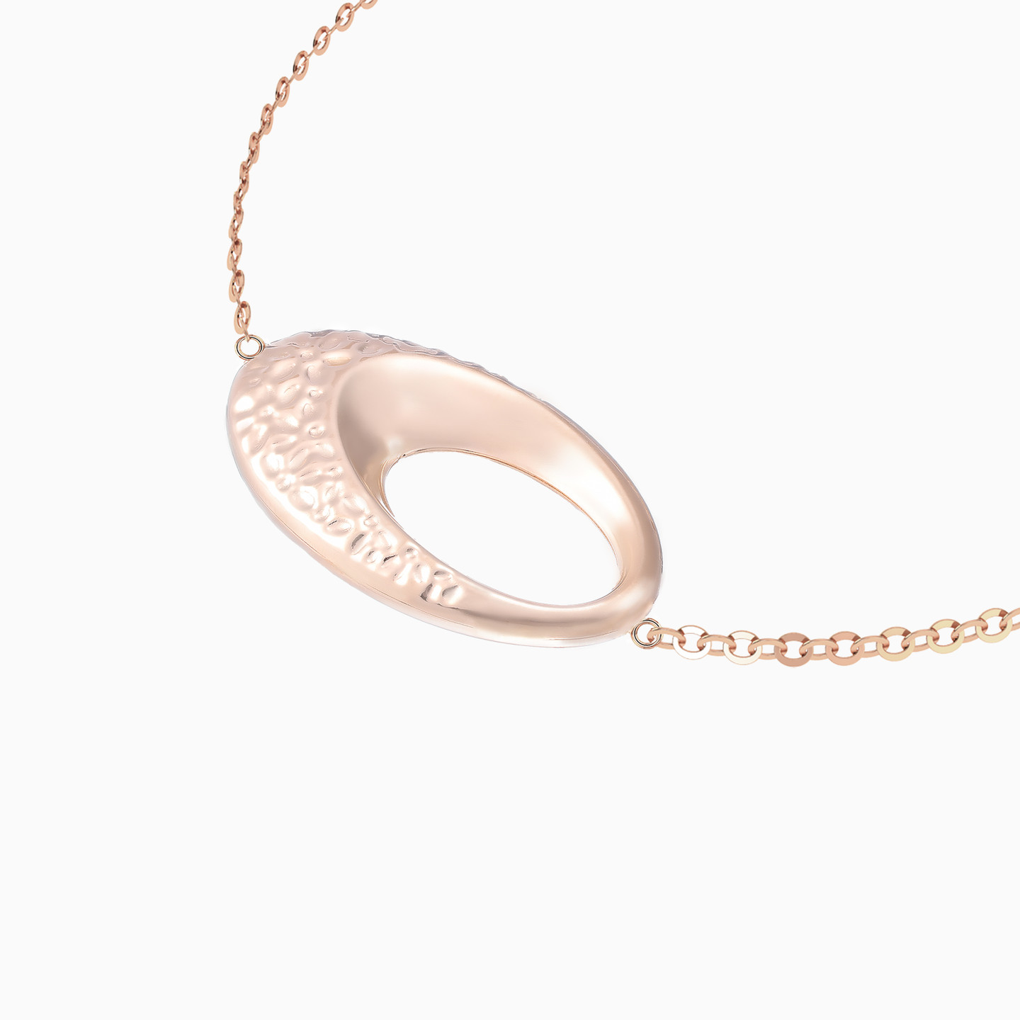 Oval Chain Bracelet in 21K Gold - 4 Oval Chain Bracelet in 21K Gold - 4