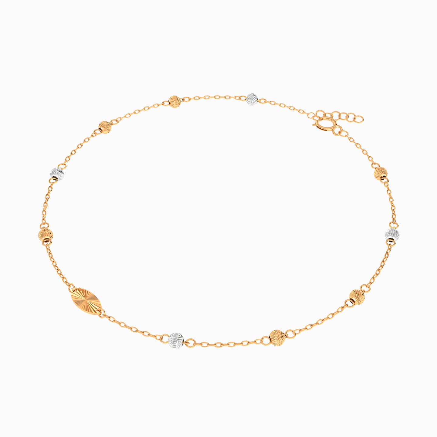 خلخال ذهب عيار 21 قيراط - 2 خلخال ذهب عيار 21 قيراط - 2