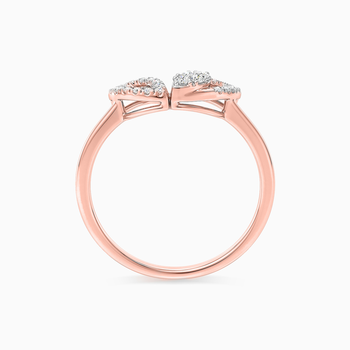 Butterfly Diamond Ring in 18K Gold - 4 Butterfly Diamond Ring in 18K Gold - 4