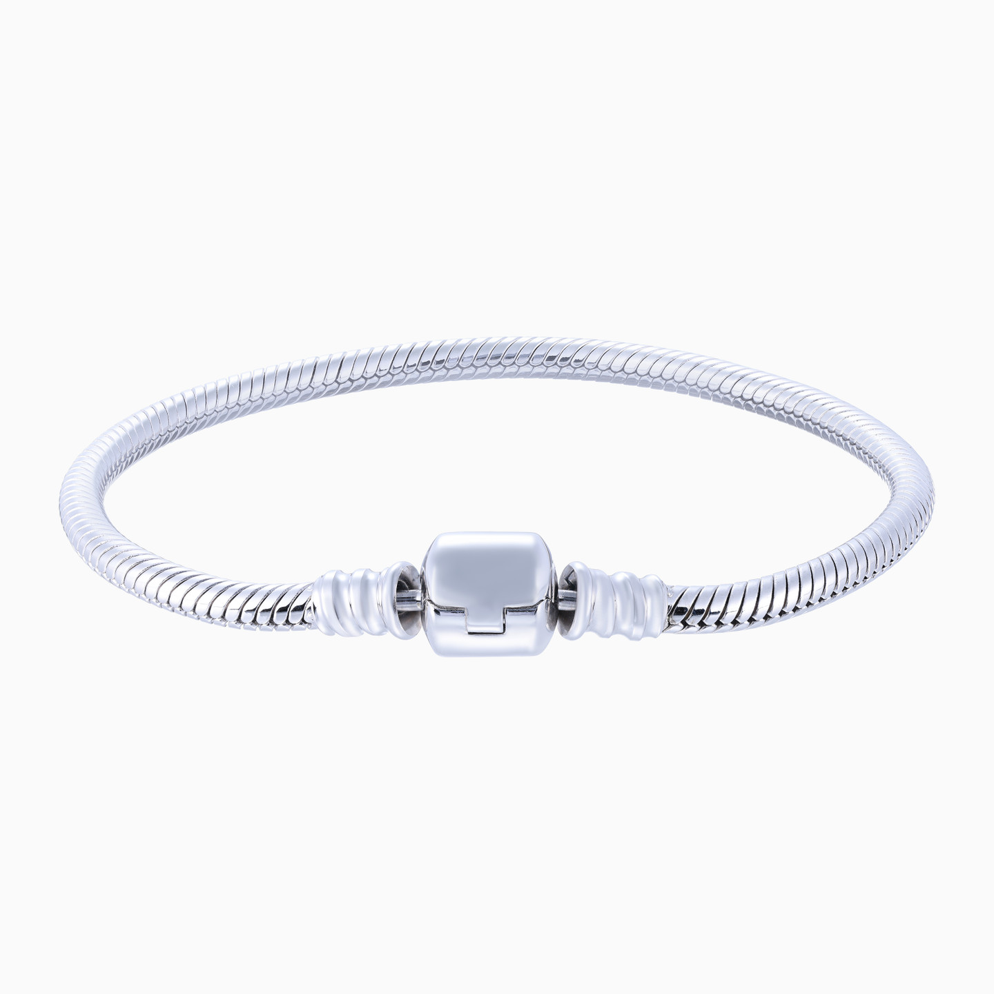 Braided Sterling Silver Chain Bracelet - 2 Braided Sterling Silver Chain Bracelet - 2