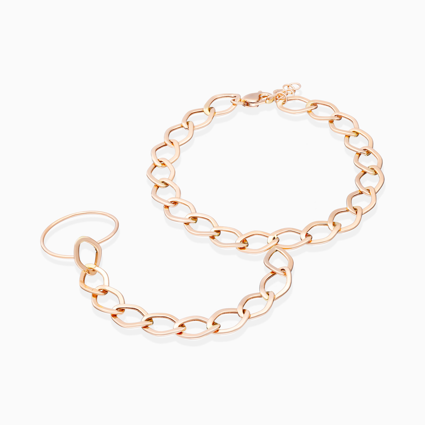 Hand Chain In 21K Gold