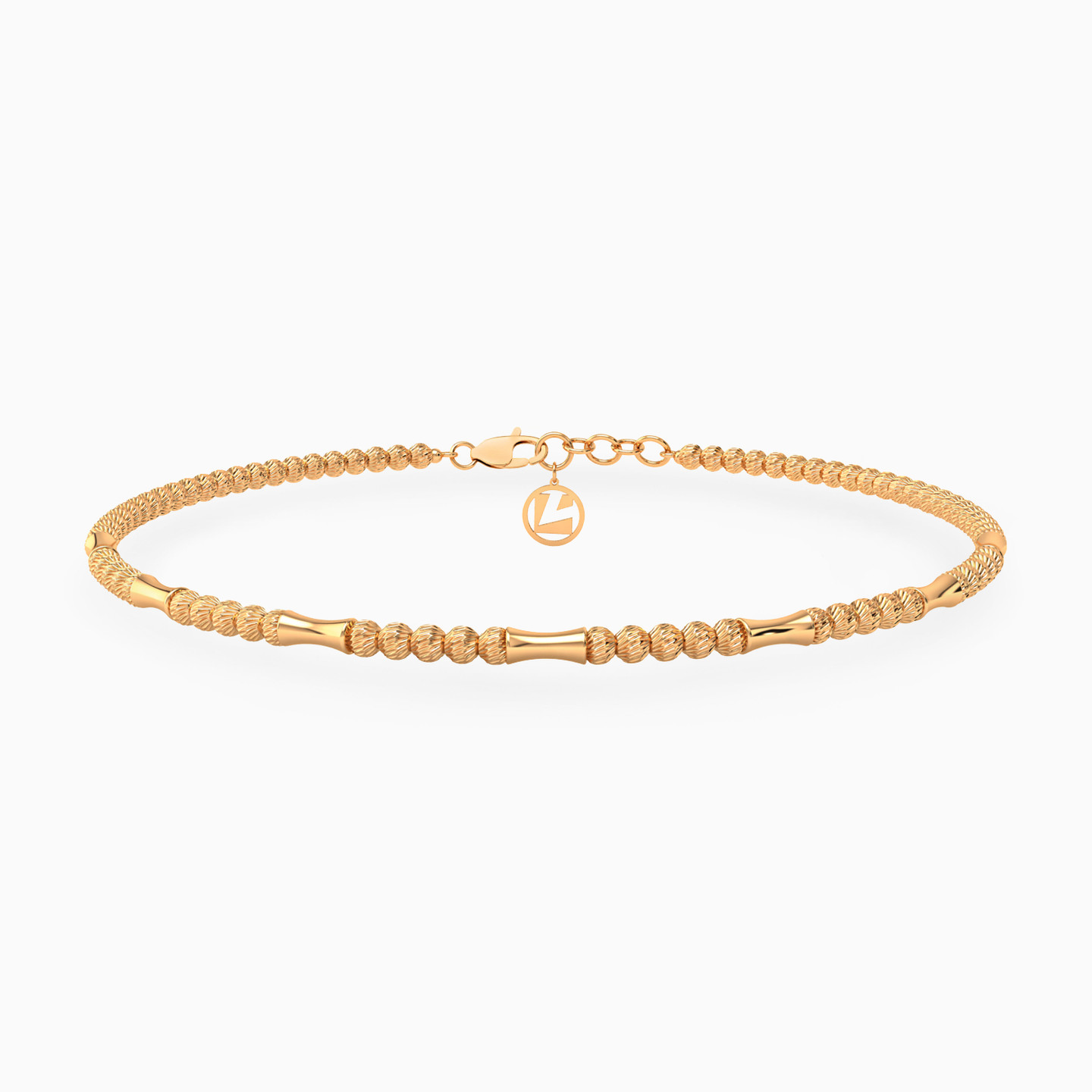 Beads Bracelet In 21K Gold Beads Bracelet In 21K Gold