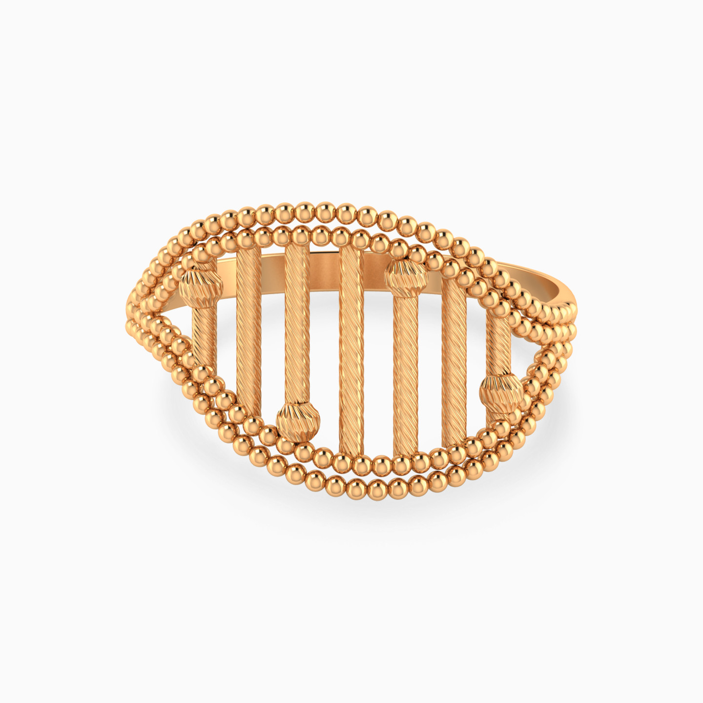 Abstract Ring In 21K Gold Abstract Ring In 21K Gold
