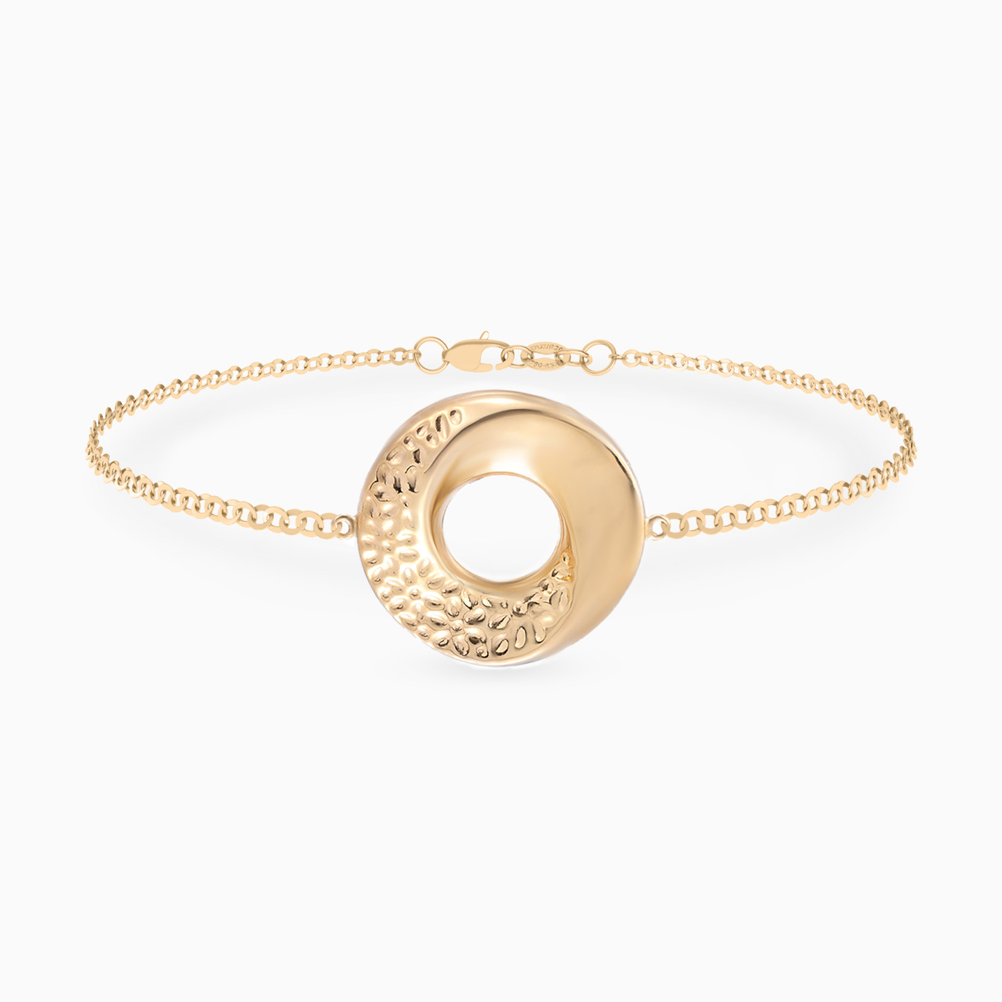 Circular Chain Bracelet in 21K Gold Circular Chain Bracelet in 21K Gold