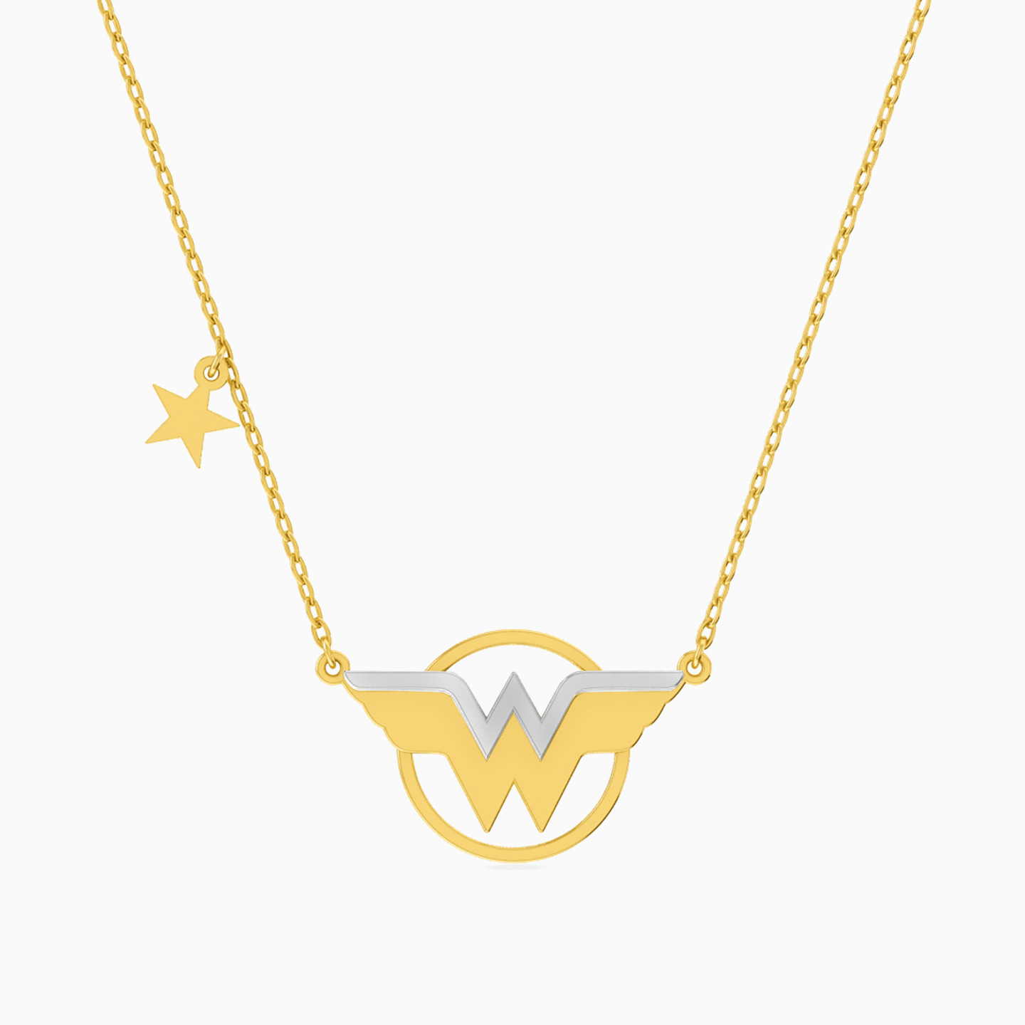 Wonder Woman Necklace In 18K Gold Wonder Woman Necklace In 18K Gold