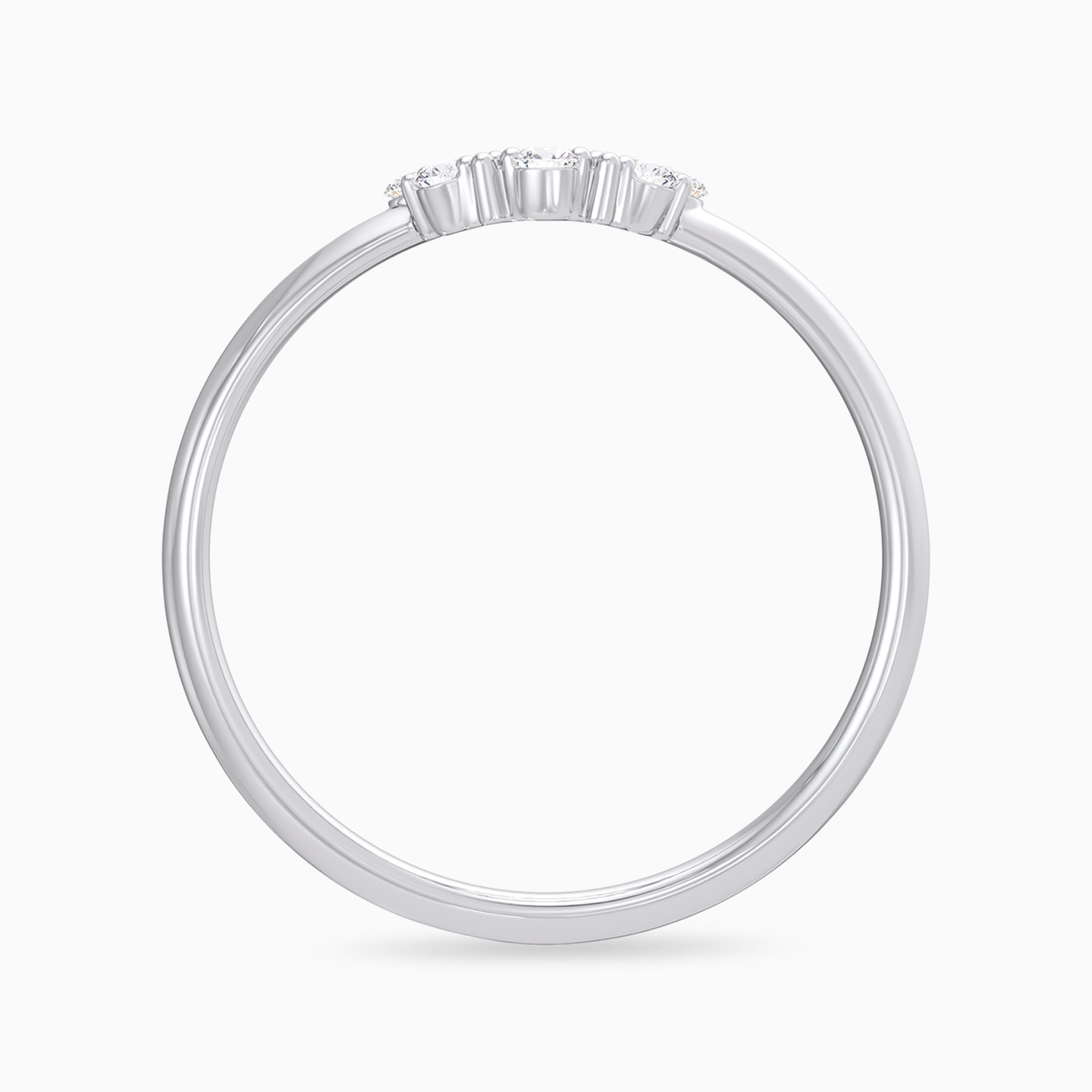 Circular Sequence Diamond Ring In 18K Gold - 4 Circular Sequence Diamond Ring In 18K Gold - 4