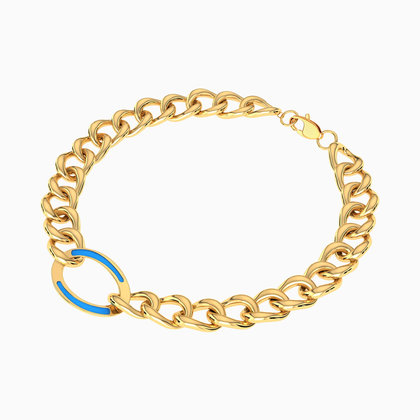 Links Chain Bracelet in 18K Gold - 2