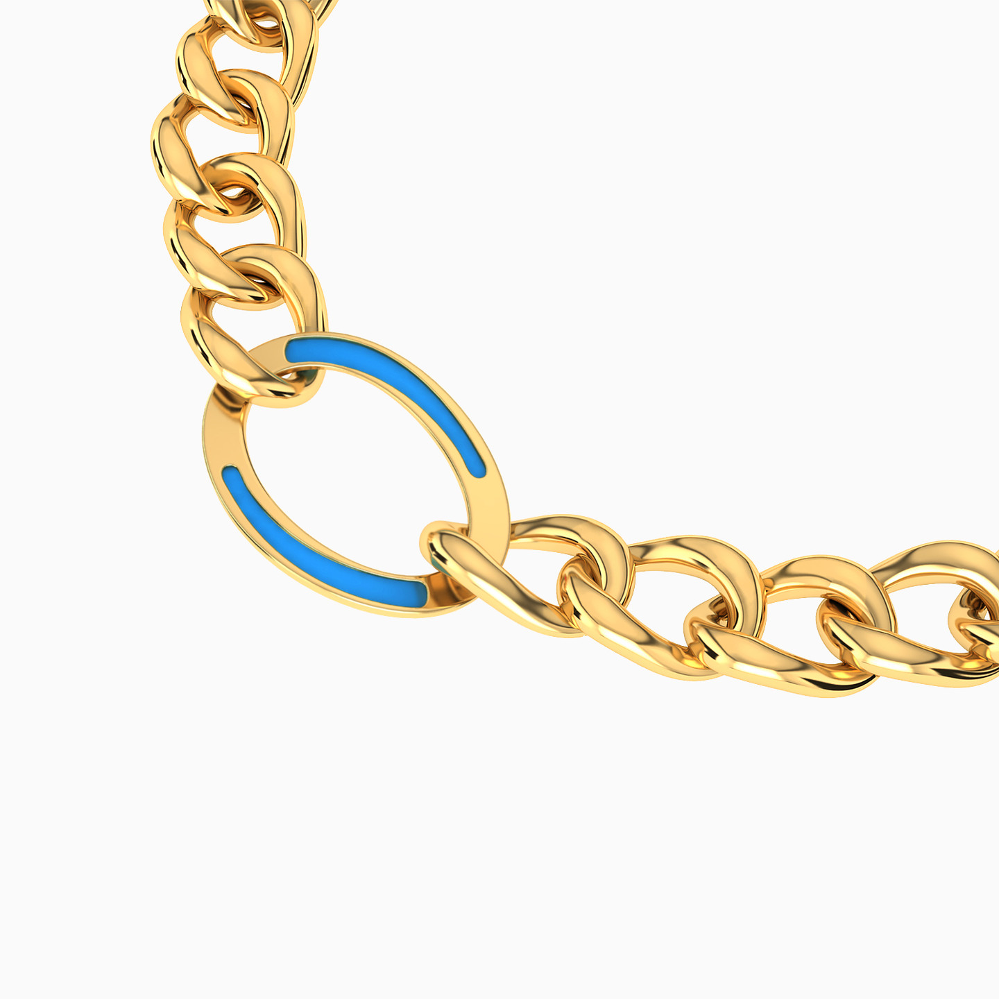 Links Chain Bracelet in 18K Gold - 3