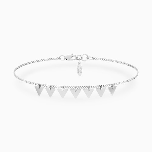 WB348 -  Triangular Chain Bracelet In Sterling Silver - 167101400041180-1.jpg