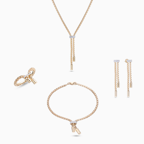 LDS52 - Chain Tessels Diamond Set in 18K Gold (4 Pieces) - LST00030Y-1 .jpg