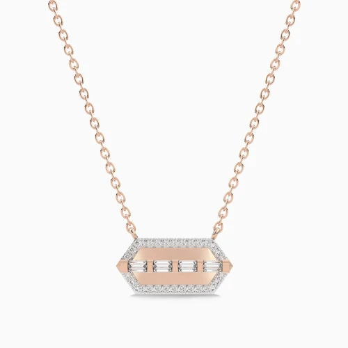 LDN2729 - Elongated Hexagonal Motif Diamond Necklace in 18K Gold - SAP04967-1.webp