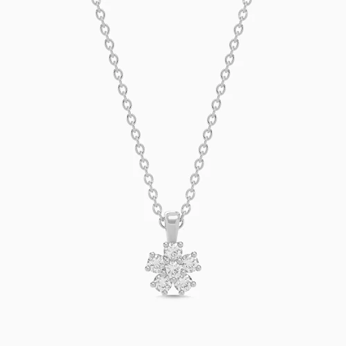 LDN2728 - Floral Cluster Diamond Necklace in 18K Gold - SAP04168-1.webp