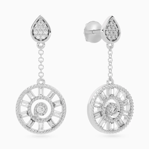 LDE1039 - Pear & Round Diamond Drop Earrings in 18K Gold - MSE01097-1.webp
