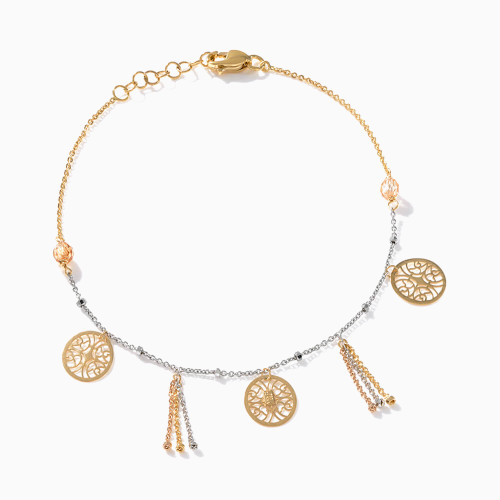 LGB52 - Circle Chain Bracelet in 18K Gold - 11010640017-1.jpg