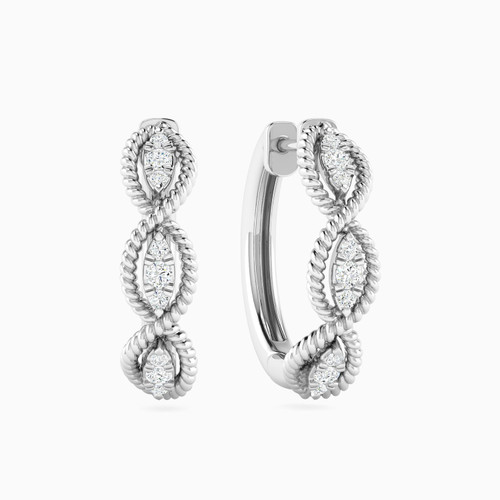 LDE1064 - Triple Marquise Halo Diamond Huggie Earrings in 18K Gold - ER230129-1.jpg