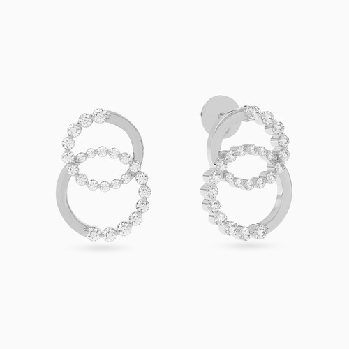 LDE1079 - Interlocking Circles Diamond Stud Earrings in 18K Gold - SAE03472-1.jpg