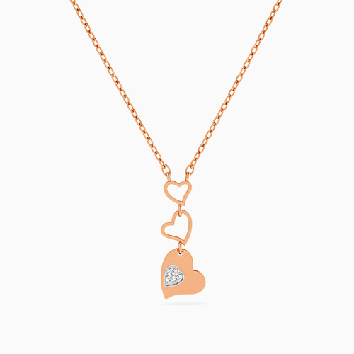 LIN285 - Heart Diamond Necklace in 18K Gold - 111402300007-1.jpg