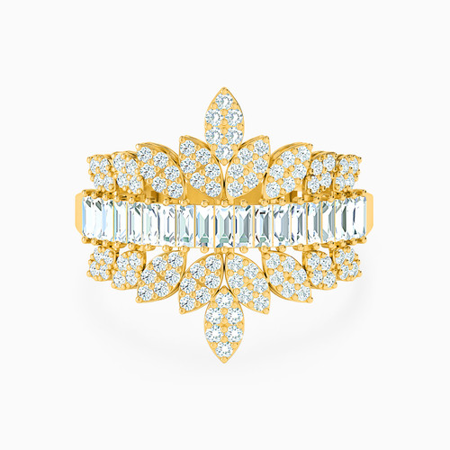 LGR147 - Crown Cubic Zirconia Ring in 18K Gold - 21002790104-1.jpg