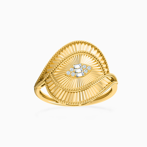 LGR100 - Abstract Cubic Zirconia Ring in 21K Gold - 22002111321-1.jpg