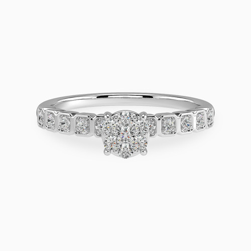 LDR748 - Circle Diamond Twin Rings in 18K Gold - KR106614-4.jpg