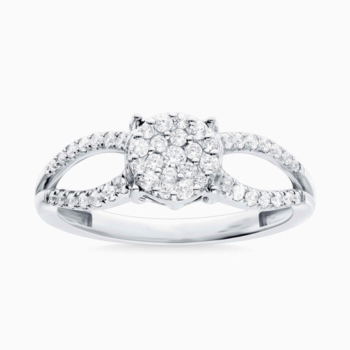 LDR477 - Circle Diamond Ring in 18K Gold - KR605557-1.jpg