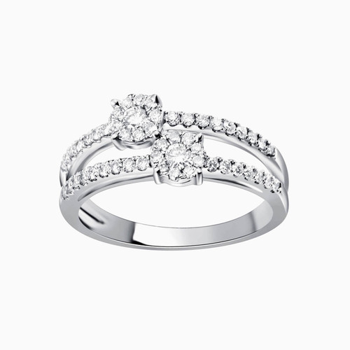 LDR12 - Circle Diamond Two-headed Ring in 18K Gold - R98776-1.jpg