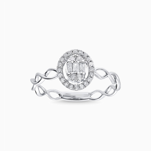 LDR121 - Circle Diamond Ring in 18K Gold - KR701713-1.jpg