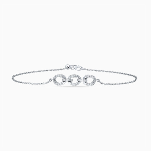 LDB8 - Link Diamond Chain Bracelet in 18K Gold - KB500310A-1.jpg