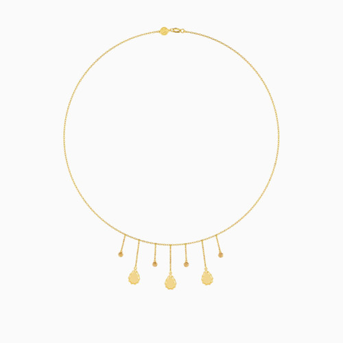 MLN201 - Pear Chain Necklace in 18K Gold - 21046140430-3.jpg