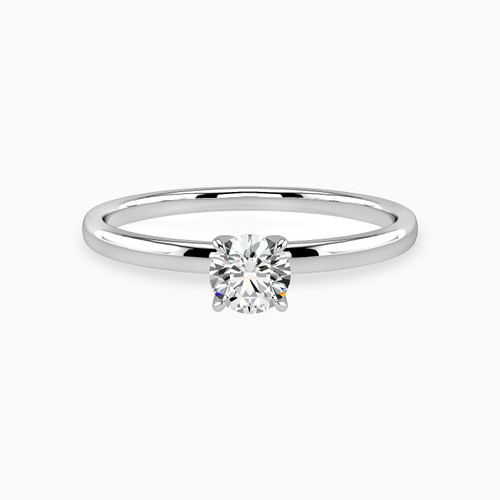 LDR753 - Circle Diamond Solitaire Ring in 18K Gold - KR607375-1.jpg