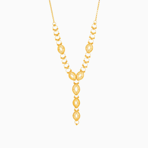 LGN12 - Scalloped Necklace in 21K Gold - 22005110298-2.jpg