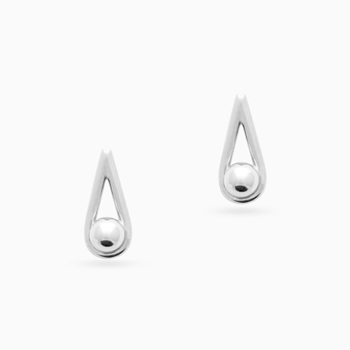 WE136 - Pear Sterling Silver Stud Earrings - 73029800-1.jpg