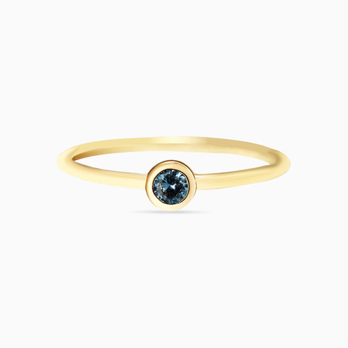 WR75 - Circle Blue Stone Gold Plated Ring - 292636054-1.jpg