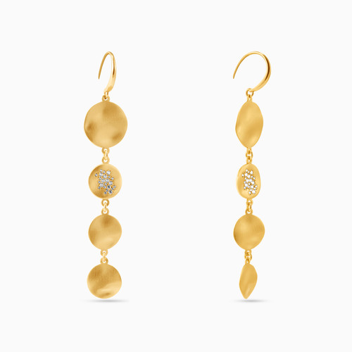 WE116 - Circle Gold Plated Drop Earrings - H4060876-1.jpg