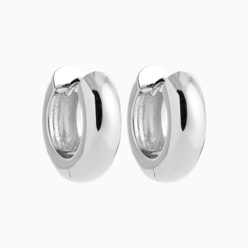 WE135 - Broad Sterling Silver Hoop Earrings - 7656615-1.jpg